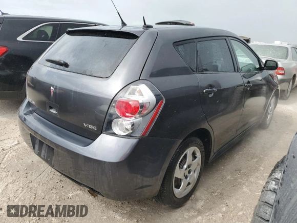 2009 Pontiac Vibe w/1SA with VIN 5Y2SP67839Z469921, listed as a Copart auction lot 76682404 with 0 mi miles and Non Repairable. Bid and sale history available at carsss.com. Image 3.