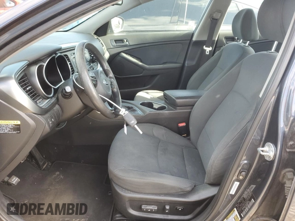 2015 Kia Optima LX with VIN KNAGM4A7XF5535691, listed as a Copart auction lot 52178395 with 154,976 mi miles and Clean Title. Bid and sale history available at carsss.com. Image 7.