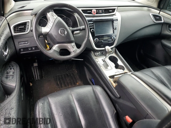 2015 Nissan Murano SL with VIN 5N1AZ2MH4FN282852, listed as a Copart auction lot 57940755 with 127,582 mi miles and Salvage title. Bid and sale history available at DreamBid. Image 8.