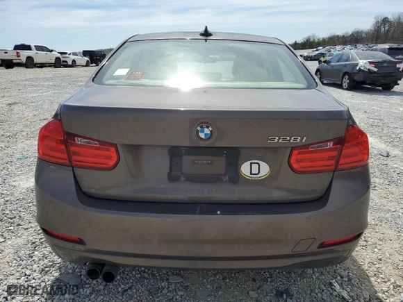 2014 BMW 3 Series 328i with VIN WBA3A5C55EF605762, listed as a Copart auction lot 49843615 with 99,299 mi miles and Salvage Title. Bid and sale history available at carsss.com. Image 6.