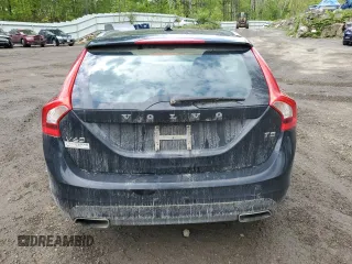 2016 Volvo V60 T5 Drive-E Premier with VIN YV140MEK9G1296024, listed as a Copart auction lot 55098824 with 104,253 mi miles and Salvage Title. Bid and sale history available at carsss.com. Image 6.