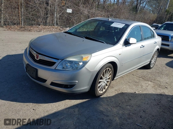 2007 Saturn Aura XR with VIN 1G8ZV57767F307098, listed as a IAAI auction lot 42050113 with 90,368 mi miles. Bid and sale history available at carsss.com. Image 2.