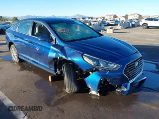 2019 Hyundai Sonata SE with VIN 5NPE24AF2KH769406, listed as a IAAI auction lot 40735632 with 76,127 mi miles and . Bid and sale history available at DreamBid. Image 1.