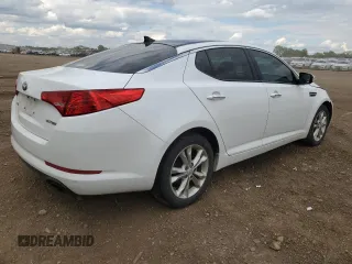 2013 Kia Optima EX with VIN 5XXGN4A78DG124542, listed as a Copart auction lot 59012495 with 167,908 mi miles and Salvage title. Bid and sale history available at DreamBid. Image 3.