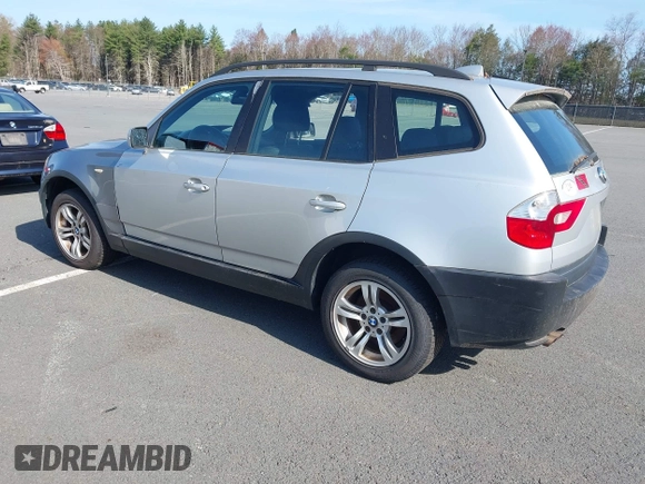 2004 BMW X3 3.0i with VIN WBXPA934X4WC32483, listed as a IAAI auction lot 42108041 with 175,299 mi miles. Bid and sale history available at carsss.com. Image 3.