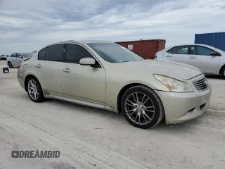 2007 Infiniti G35 Sport with VIN JNKBV61E57M703179, listed as a Copart auction lot 78223534 with 174,623 mi miles and Salvage Title. Bid and sale history available at DreamBid. Image 4.