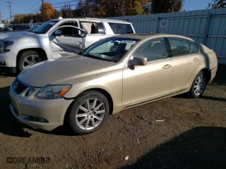 2006 Lexus GS 300 with VIN JTHCH96S760006615, listed as a Copart auction lot 76623534 with 115,576 mi miles and Salvage Title. Bid and sale history available at carsss.com. Image 1.