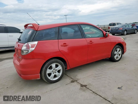 2006 Toyota Matrix STD z VIN 2T1KR32E66C559768, wystawiony jako Copart lot #58638015 z przebiegiem 225 534 mil mil oraz Tytuł czysty. Historia ofert i sprzedaży dostępna na DreamBid. Obrazek 3.