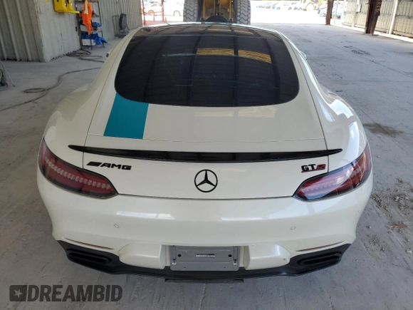 2016 Mercedes-Benz AMG GT with VIN WDDYJAJA2GA000623, listed as a Copart auction lot 62283175 with 37,741 mi miles and Salvage title. Bid and sale history available at DreamBid. Image 6.