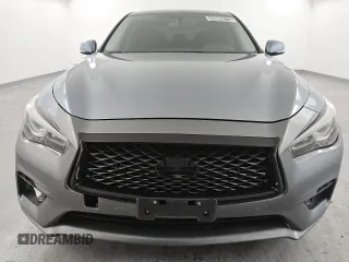2020 Infiniti Q50 3.0t LUXE with VIN JN1EV7AP3LM206103, listed as a Copart auction lot 45989215 with 117,521 mi miles and Clean Title. Bid and sale history available at carsss.com. Image 5.