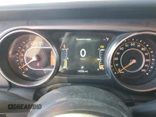 2023 Jeep Wrangler Sport S with VIN 1C4HJXDG2PW520109, listed as a Copart auction lot 42623965 with 14,256 mi miles and Clean Title. Bid and sale history available at DreamBid. Image 9.