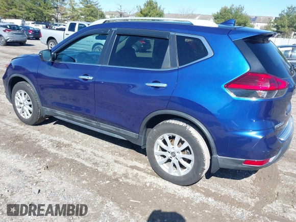 2017 Nissan Rogue SL with VIN 5N1AT2MV7HC884702, listed as a IAAI auction lot 41875438 with 107,738 mi miles. Bid and sale history available at carsss.com. Image 3.