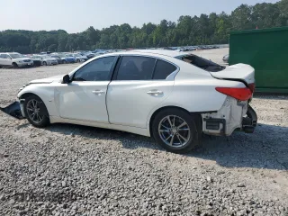 2017 Infiniti Q50 Premium z VIN JN1EV7APXHM738598, wystawiony jako Copart lot #59156075 z przebiegiem 178 498 mil mil oraz Szkoda całkowita • Salvage title. Historia ofert i sprzedaży dostępna na DreamBid. Obrazek 2.