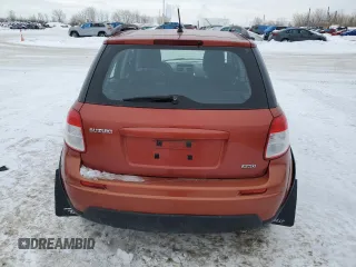 2007 Suzuki SX4 with VIN JS2YB413175100690, listed as a Copart auction lot 88446725 with 157,917 mi miles and Salvage Title. Bid and sale history available at DreamBid. Image 6.