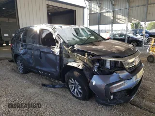 2020 Honda Pilot EX-L z VIN 5FNYF6H55LB042108, wystawiony jako Copart lot #63163755 z przebiegiem Nie podano mil oraz Szkoda całkowita • Salvage title. Historia ofert i sprzedaży dostępna na DreamBid. Obrazek 4.