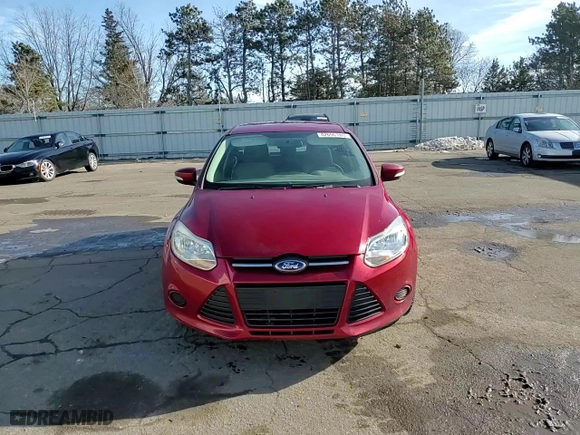 2014 Ford Focus SE with VIN 1FADP3F28EL162364, listed as a Copart auction lot 42696185 with 109,158 mi miles and Salvage Title. Bid and sale history available at carsss.com. Image 10.