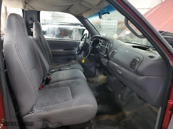 1999 Dodge Ram 1500 with VIN 3B7HC16Y0XM505489, listed as a Copart auction lot 44570345 with 197,705 mi miles and Salvage Title. Bid and sale history available at carsss.com. Image 10.