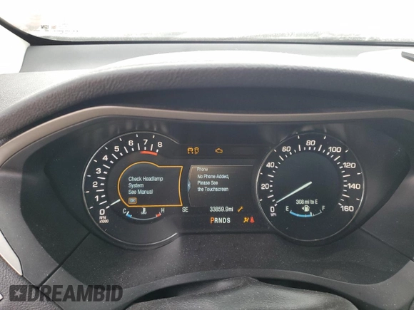 2015 Lincoln MKZ with VIN 3LN6L2J99FR602863, listed as a Copart auction lot 56679335 with 33,859 mi miles and Salvage title. Bid and sale history available at DreamBid. Image 9.