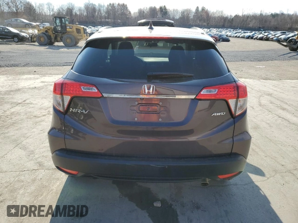 2021 Honda HR-V EX with VIN 3CZRU6H54MM726200, listed as a Copart auction lot 50917655 with 35,893 mi miles and Salvage Title. Bid and sale history available at carsss.com. Image 6.