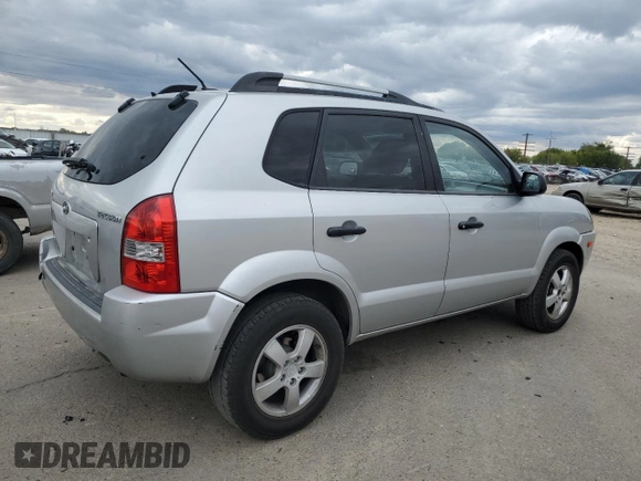 2008 Hyundai Tucson GLS with VIN KM8JM12B28U870149, listed as a Copart auction lot 70970264 with 159,606 mi miles and Salvage Title. Bid and sale history available at carsss.com. Image 3.