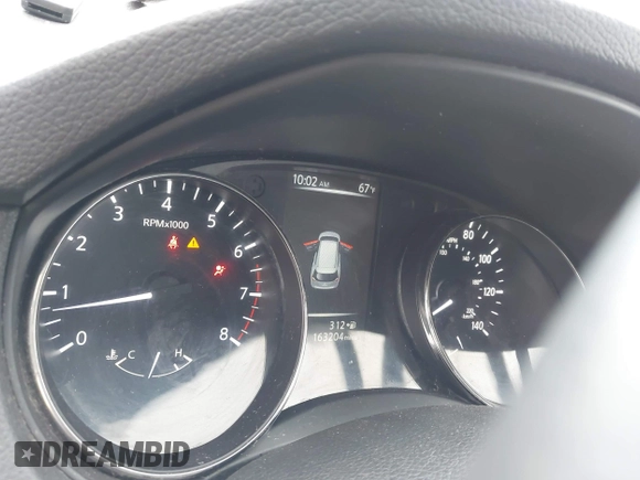 2017 Nissan Rogue S with VIN KNMAT2MTXHP501072, listed as a IAAI auction lot 42001030 with 163,204 mi miles and . Bid and sale history available at DreamBid. Image 7.
