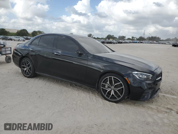 2022 Mercedes-Benz E-Class E 350 with VIN W1KZF8DB6NB090126, listed as a Copart auction lot 45505375 with 0 mi miles and Clean Title. Bid and sale history available at carsss.com. Image 4.