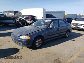 1995 Honda Civic DX z VIN 1HGEG8545SL057793, wystawiony jako Copart lot #83930844 z przebiegiem 209 745 mil mil oraz Czysty tytuł • Clean title. Historia ofert i sprzedaży dostępna na DreamBid. Obrazek 1.