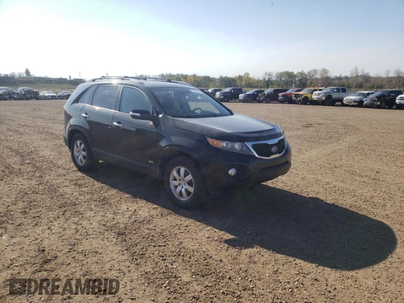2012 Kia Sorento LX with VIN 5XYKTDA2XCG195661, listed as a Copart auction lot 46891985 with 0 mi miles and Non Repairable. Bid and sale history available at carsss.com. Image 1.