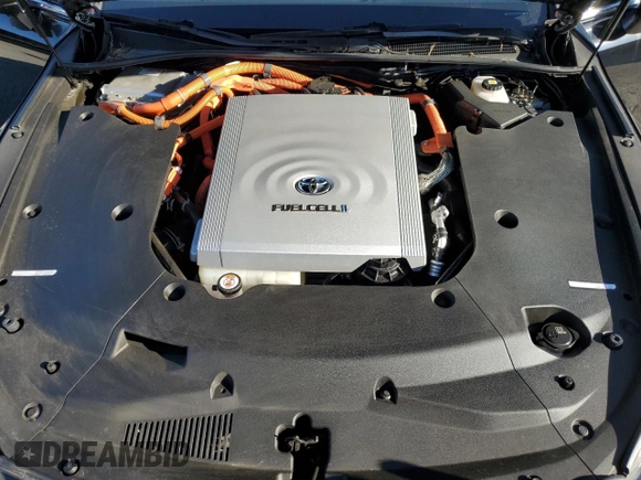 2021 Toyota Mirai XLE with VIN JTDAAAAA0MA001406, listed as a Copart auction lot 48431825 with 46,248 mi miles and Salvage Title. Bid and sale history available at carsss.com. Image 11.