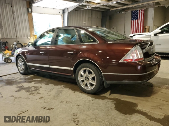 2009 Mercury Sable Premier with VIN 1MEHM42W69G626719, listed as a Copart auction lot 62270835 with 78,193 mi miles and Salvage title. Bid and sale history available at DreamBid. Image 2.