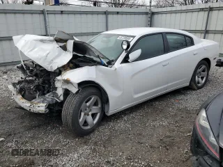 2011 Dodge Charger Police with VIN 2B3CL1CT3BH579291, listed as a Copart auction lot 45720695 with 156,229 mi miles and Salvage title. Bid and sale history available at DreamBid. Image 1.