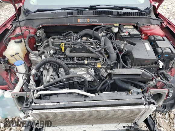 2020 Ford Fusion SE with VIN 3FA6P0HD9LR245869, listed as a Copart auction lot 57998575 with 80,458 mi miles and Salvage title. Bid and sale history available at DreamBid. Image 11.