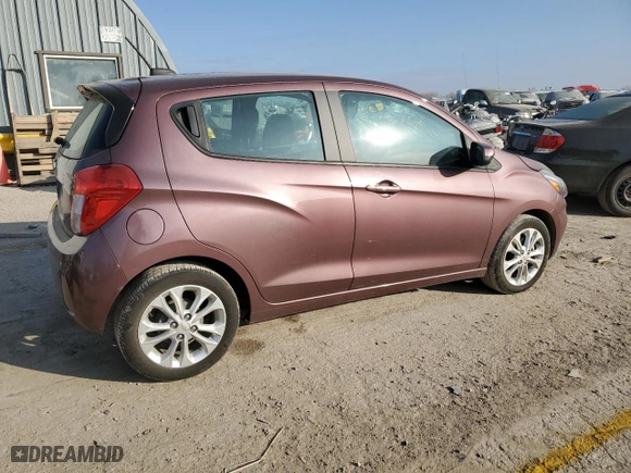 2021 Chevrolet Spark 1LT with VIN KL8CD6SA8MC749734, listed as a Copart auction lot 82767774 with 71,151 mi miles and Salvage Title. Bid and sale history available at carsss.com. Image 3.