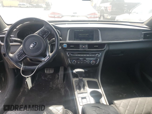 2016 Kia Optima SXL Turbo with VIN 5XXGV4L20GG015059, listed as a Copart auction lot 51288985 with 115,945 mi miles and Salvage Title. Bid and sale history available at carsss.com. Image 8.