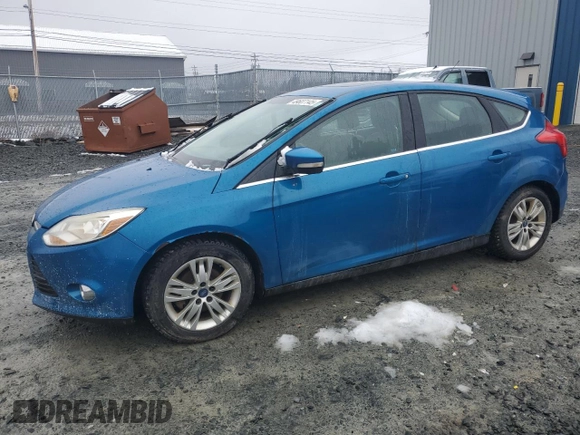 2012 Ford Focus SEL with VIN 1FAHP3M26CL350544, listed as a Copart auction lot 49607145 with 379,792 mi miles and Salvage Title. Bid and sale history available at carsss.com. Image 1.