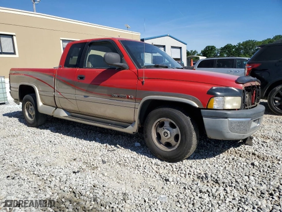 1999 Dodge Ram 1500 with VIN 1B7HC13Z7XJ552822, listed as a Copart auction lot 53416704 with 0 mi miles and Non Repairable. Bid and sale history available at carsss.com. Image 4.