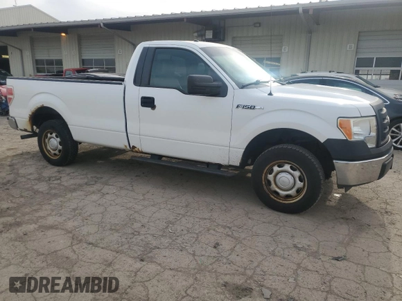 2011 Ford F-150 XL with VIN 1FTMF1CMXBKD68939, listed as a Copart auction lot 49341085 with 110,133 mi miles and Clean Title. Bid and sale history available at DreamBid. Image 4.