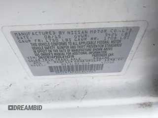 2016 Nissan Versa S with VIN 3N1CN7APXGL814319, listed as a IAAI auction lot 42399166 with 150,092 mi miles and . Bid and sale history available at DreamBid. Image 9.