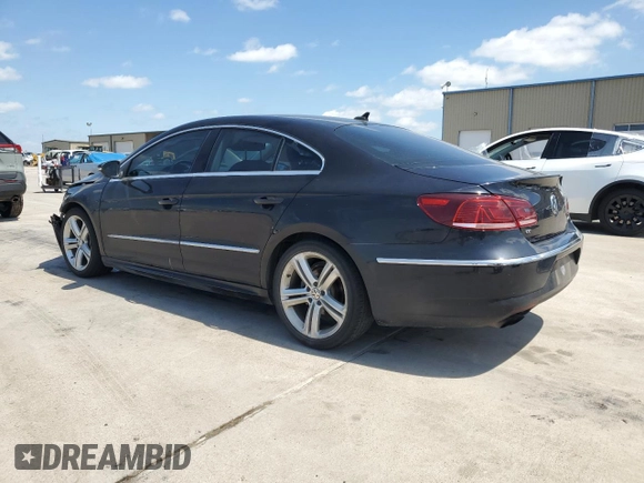 2014 Volkswagen CC R-Line with VIN WVWBP7AN0EE524850, listed as a Copart auction lot 52026104 with 92,196 mi miles and Salvage Title. Bid and sale history available at carsss.com. Image 2.