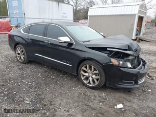 2017 Chevrolet Impala Premier with VIN 1G1145S34HU187236, listed as a IAAI auction lot 41564816 with 205,769 mi miles. Bid and sale history available at carsss.com. Image 1.