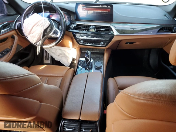 2022 BMW 5 Series M550i xDrive z VIN WBA13BK00NCJ03264, wystawiony jako Copart lot #68976084 z przebiegiem 39 515 mil mil oraz Szkoda całkowita • Salvage title. Historia ofert i sprzedaży dostępna na DreamBid. Obrazek 8.