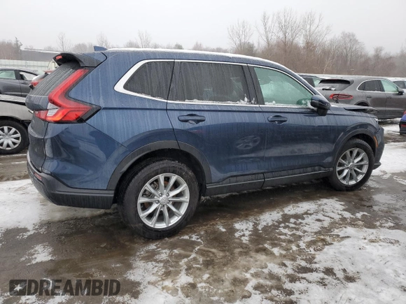 2025 Honda CR-V EX with VIN 5J6RS4H48SL001487, listed as a Copart auction lot 44358835 with 7,970 mi miles and Salvage Title. Bid and sale history available at DreamBid. Image 3.