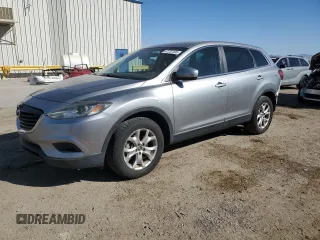2015 Mazda CX-9 Sport with VIN JM3TB2BA9F0463022, listed as a Copart auction lot 47237405 with 133,744 mi miles and Salvage Title. Bid and sale history available at carsss.com. Image 1.