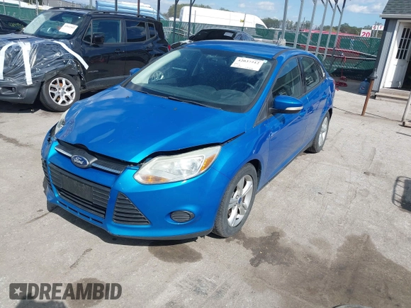 2014 Ford Focus SE with VIN 1FADP3F29EL160431, listed as a IAAI auction lot 42037212 with 112,607 mi miles. Bid and sale history available at carsss.com. Image 17.