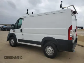 2021 Ram ProMaster Cargo with VIN 3C6LRVNG4ME575924, listed as a Copart auction lot 75856944 with 107,647 mi miles and Salvage Title. Bid and sale history available at DreamBid. Image 2.
