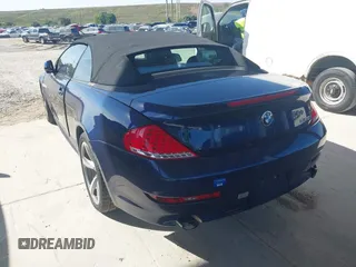 2010 BMW 6 Series 650i with VIN WBAEB5C53AC225241, listed as a IAAI auction lot 41642038 with 134,310 mi miles. Bid and sale history available at carsss.com. Image 3.
