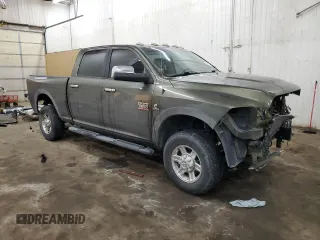 2012 Ram 2500 Laramie with VIN 3C6UD5FL9CG177416, listed as a Copart auction lot 81096624 with 106,376 mi miles and Salvage Title. Bid and sale history available at carsss.com. Image 4.