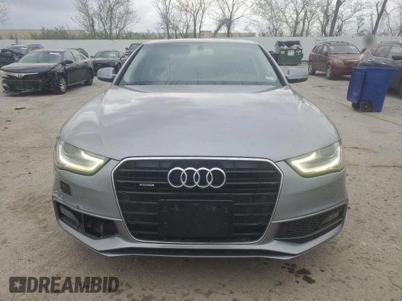 2015 Audi A4 Premium Plus with VIN WAUFFAFL0FN040166, listed as a Copart auction lot 51276365 with 103,511 mi miles and Salvage Title. Bid and sale history available at carsss.com. Image 5.