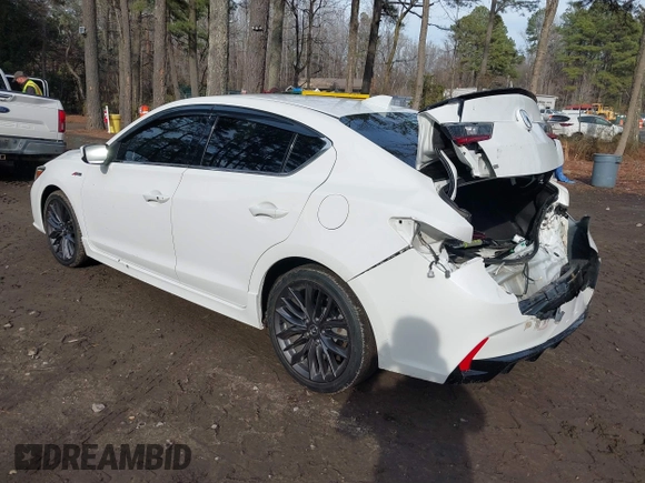 2021 Acura ILX Premium with VIN 19UDE2F80MA005194, listed as a IAAI auction lot 41477925 with 32,857 mi miles and . Bid and sale history available at DreamBid. Image 3.