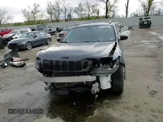 2020 Jeep Cherokee Altitude with VIN 1C4PJLLB3LD606481, listed as a Copart auction lot 52720835 with 74,698 mi miles and Salvage title. Bid and sale history available at DreamBid. Image 11.